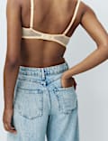 Jasmine Lace Wired Push Up Plunge Bra Set A-E