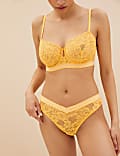 Meia Lace Wired Balcony Bra Set A-G