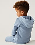 Cotton Rich Plain Hoodie & Joggers Outfit