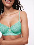 Cleo Lace Wired Balcony Bra Set A-E
