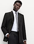 Regular Fit Flanell-Anzug aus reiner Wolle