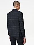 Skinny Fit Check Suit 