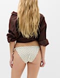 Bikini de tri&aacute;ngulo estampada