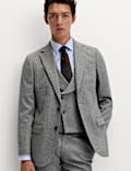 Tailored Fit Wool Rich Tweed Suit