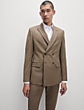 Slim Fit Double Breasted Suit