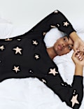 Star Print Crew Neck Long Sleeve Pyjama Set