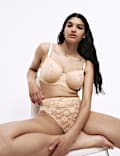 Jasmine Lace Wired Balcony Bra Set F-H