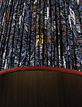 Printed Pleated Ceiling Lamp Shade