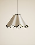 Fabric Wave Scallop Shade