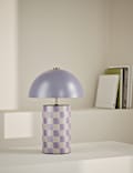 Colby Printed Rechargeable Table Lamp