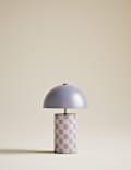 Colby Printed Rechargeable Table Lamp