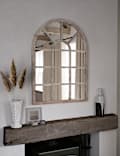 Manhattan Wooden Arch Wall Mirror