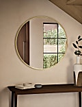 Metal Circle Wall Mirror