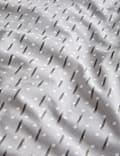 Cotton Blend Geometric Bedding Set