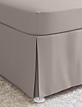 Egyptian Cotton 230 Thread Count Base Valance Sheet