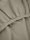 500TC Cotton Sateen Deep Fitted Sheet
