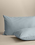 2pk Cotton Rich Pillowcases