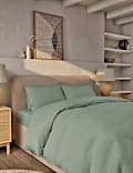 Pure Brushed Cotton Bedding Set