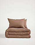 Pure Brushed Cotton Bedding Set
