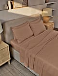 Pure Brushed Cotton Flat Sheet