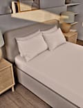 Pure Brushed Cotton Deep Fitted Sheet