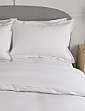 2pk 600 Thread Count Sateen Oxford Pillowcases