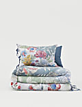 Pure Cotton Spliced Floral Bedding Set