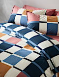 Cotton Rich Geometric Bedding Set