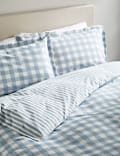 Pure Cotton Gingham Bedding Set
