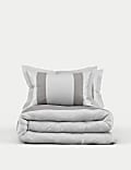 Sateen Panel Bedding Set