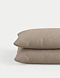 2pk Teddy Fleece Pillowcases
