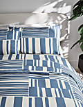 Cotton Rich Geometric Bedding Set