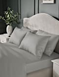 2 Pack Egyptian Cotton Sateen 400 Thread Count Pillowcases