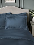 2 Pack Egyptian Cotton Sateen 400 Thread Count Oxford Pillowcases