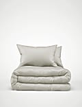 Pure Cotton Sateen 400 Thread Count Bedding Set