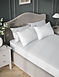 Egyptian Cotton Sateen 400 Thread Count Extra Deep Fitted Sheet
