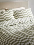 Cotton Rich Geometric Bedding Set