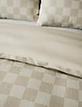 Pure Cotton Checked Bedding Set