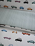 Cotton Blend Transport Reversible Bedding Set