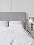 Pure Cotton Bee Embroidered Bedding Set