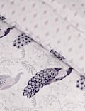 Cotton Blend Peacock Bedding Set