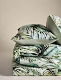Pure Cotton Watercolour Palm Bedding Set