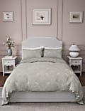 Aida-Alouette Damask Sateen Bedding Set
