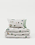 Pure Brushed Cotton Spencer Bear™ Bedding Set