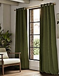 Bouclé Eyelet Curtains