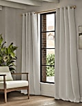 Boucle Marl Eyelet Curtains