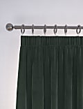 Velvet Pencil Pleat Curtains