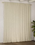 Chenille Gingham Multiway Blackout Curtains