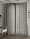 Sheer Cotton Linen Blend Curtains