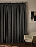Velvet Pencil Pleat Ultra Thermal Curtains